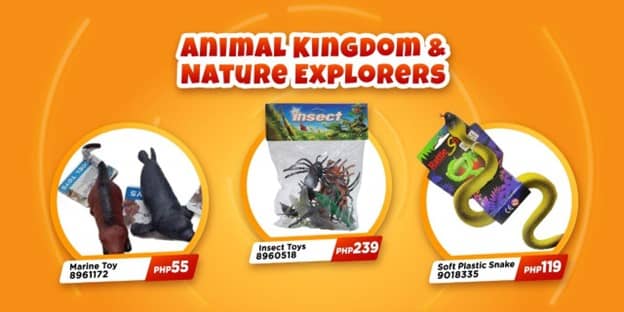 Discover the wonders of nature with this exciting collection of animals, sea creatures, and reptiles! Marine toys that promote aquatic or wildlife exploration are great for young adventurers. Insect toys designed for educational play are typically free of small parts, ensuring safety, while soft plastic animals are crafted with younger children in mind—all suitable for kids starting from age 3.