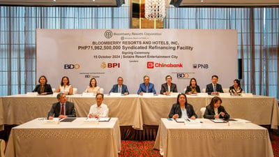 Bloomberry secures P72.0 billion refinancing deal to boost financial flexibility
