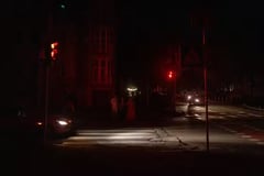South Ukraine city cut off from electricity
