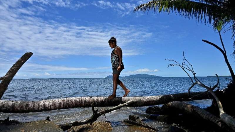 Climate-hit Pacific Islands plot landmark case