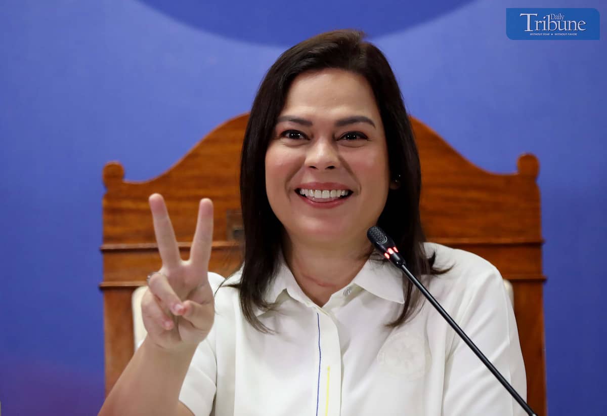 Vice President Sara Duterte's 18 October press conference.