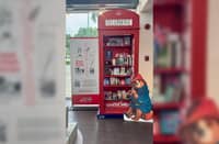 In the phone booth, visitors can pick up the phone and record their thoughts on their favorite British author or novel, or simply whisk other visitors away into the magic of their next great read.