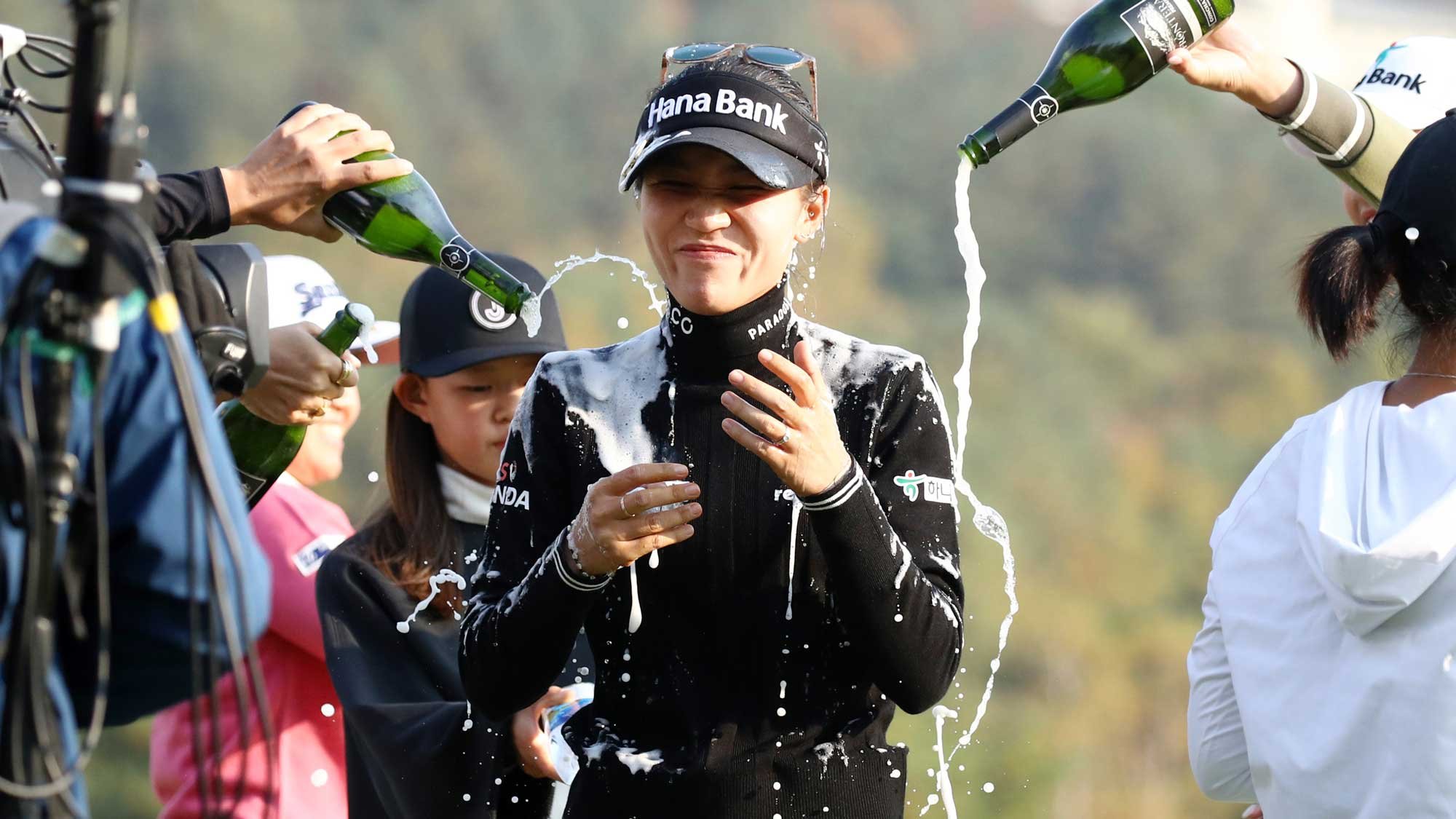 Ko still on hunt in rain-stalled Korea LPGA