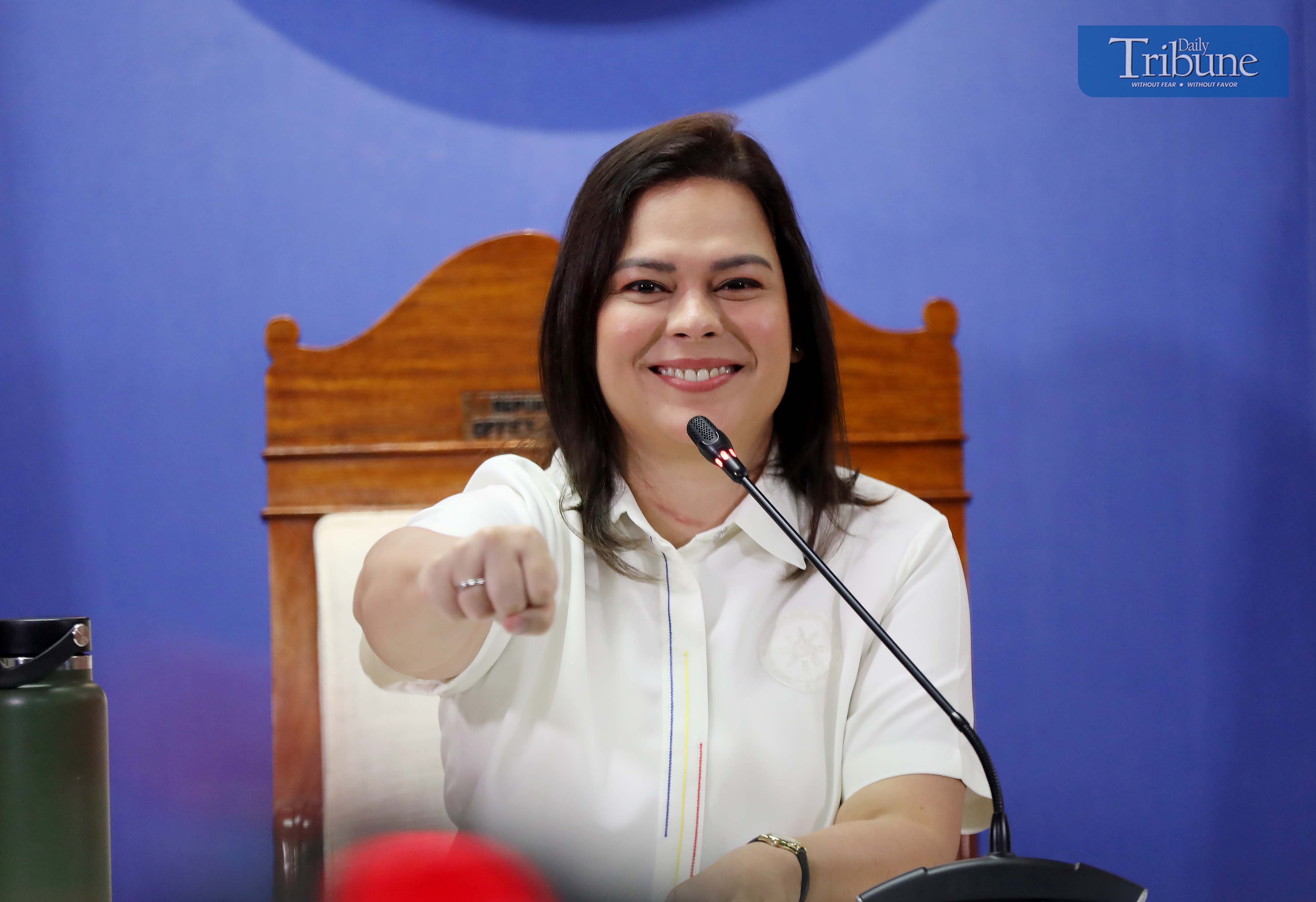 VP Sara's 18 October press conference