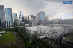Towering View of Ortigas Skyline