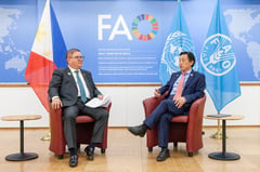 DA, FAO heads tackle food security