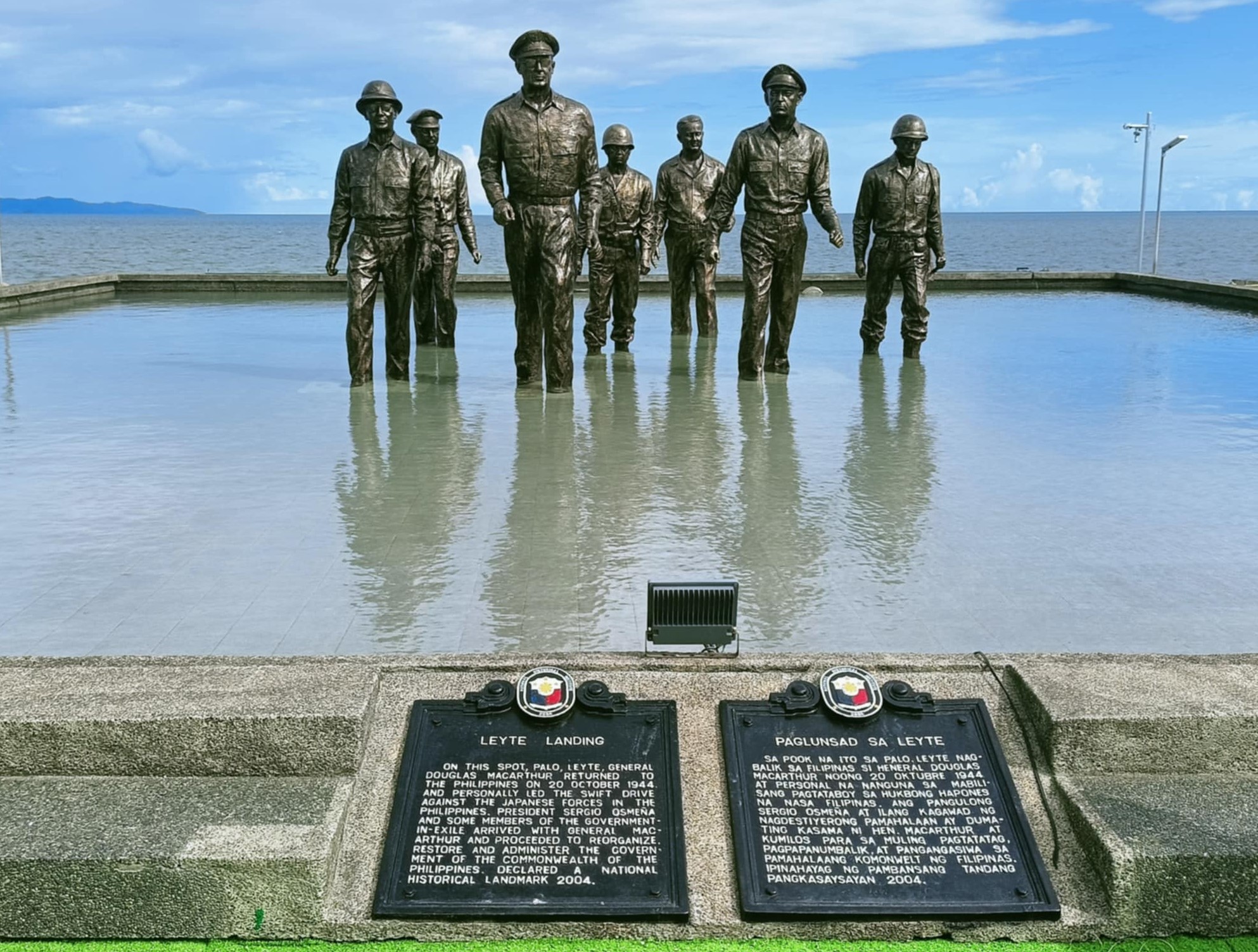 80 years ago in Leyte: ‘I shall return’ 
— Gen. Douglas MacArthur 