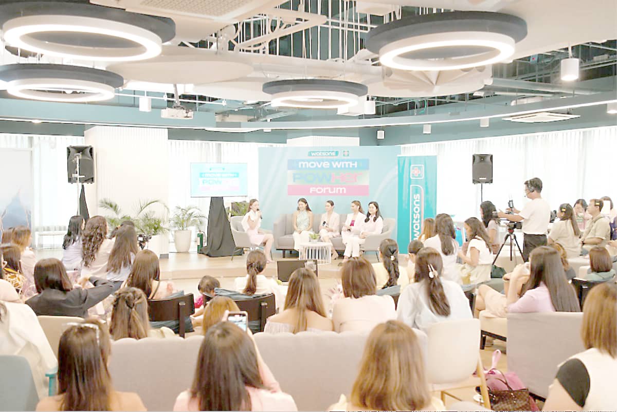 ‘Move with PowHER’ forum by Watsons.