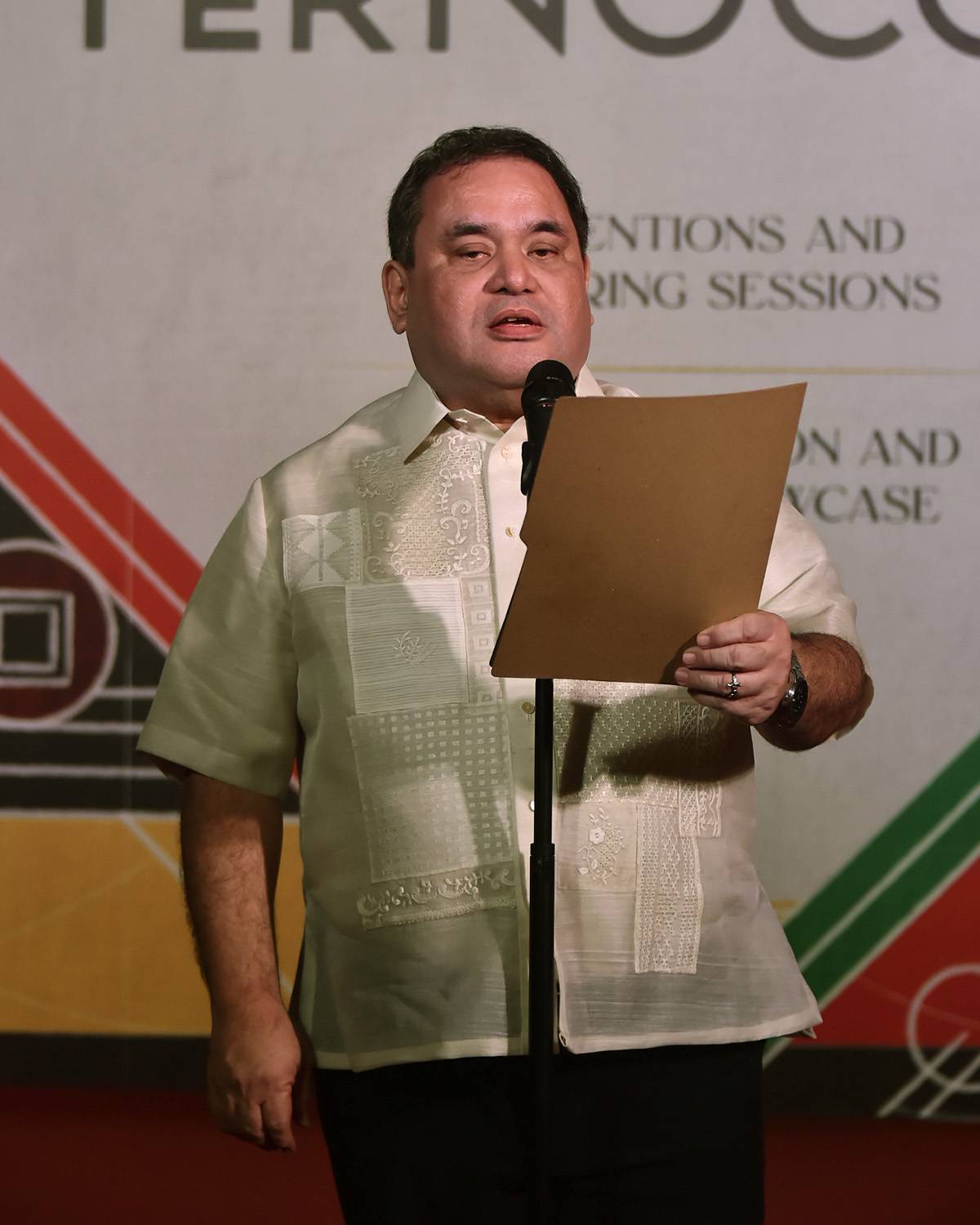 Ricardo Eric Cruz, Ternocon 2025 artistic director and CCP production design and technical division chief.