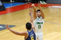 Ian Torres lights up the scoreboard with 18 points to lift College of Saint Benilde to an 80-65 win over JRU in the Season 100 NCAA men’s basketball tournament Sunday at the Filoil EcoOil Centre in San Juan.