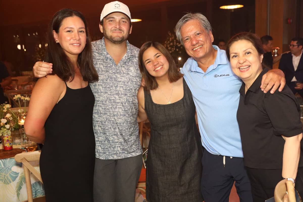 Amanda Banson, James Ugarte, Luisa Banson, Louie Banson and Caress Banson.