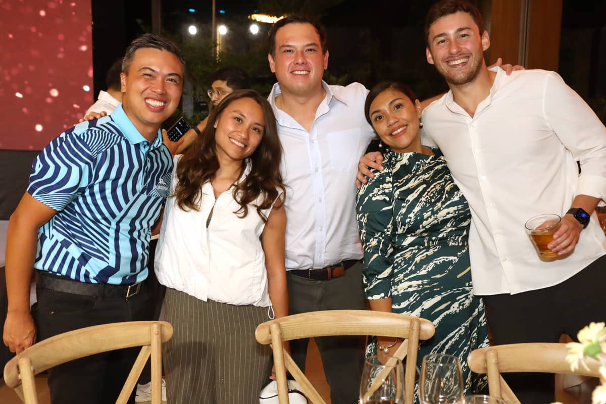Cebu Landmasters chief operating officer and vice president Franco Soberano, Nala Woman founder AiAi Garcia, Michael Diaz Cancio, NextGen’s Bea Vega Cancio and Martin Simancik.
