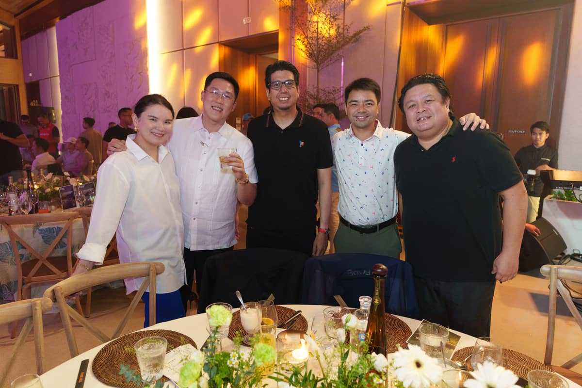 Kei Tiu Laurel-De Jesus, Joseph Lo, Miggy Gonzalez, Jarred Gullas and Paolo del Rosario.