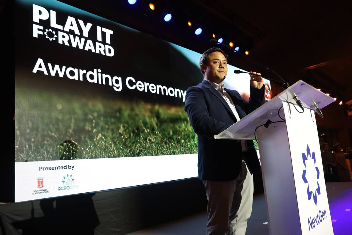 NextGen Golf committee chair Paolo Tantoco.