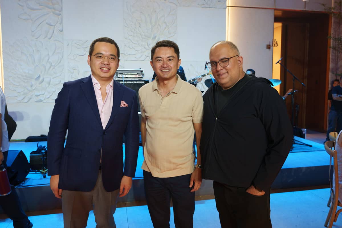 Paolo Martel, Martin Araneta and Piku Uttamchandani.