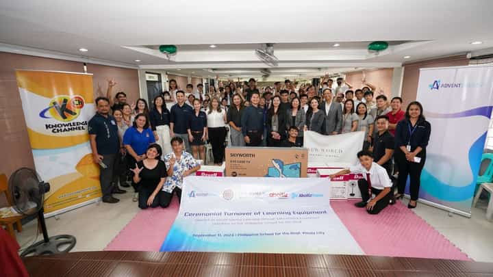 Phl School for the Deaf receives learning equipment