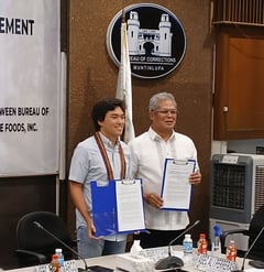 BuCor inks agreement with food company for PDL employment