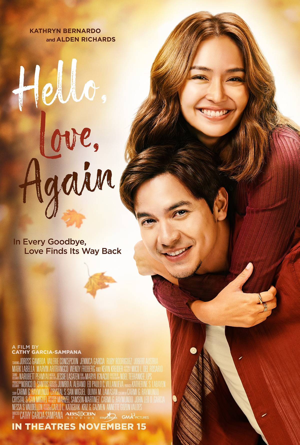 Kathryn Bernardo and Alden Richards.