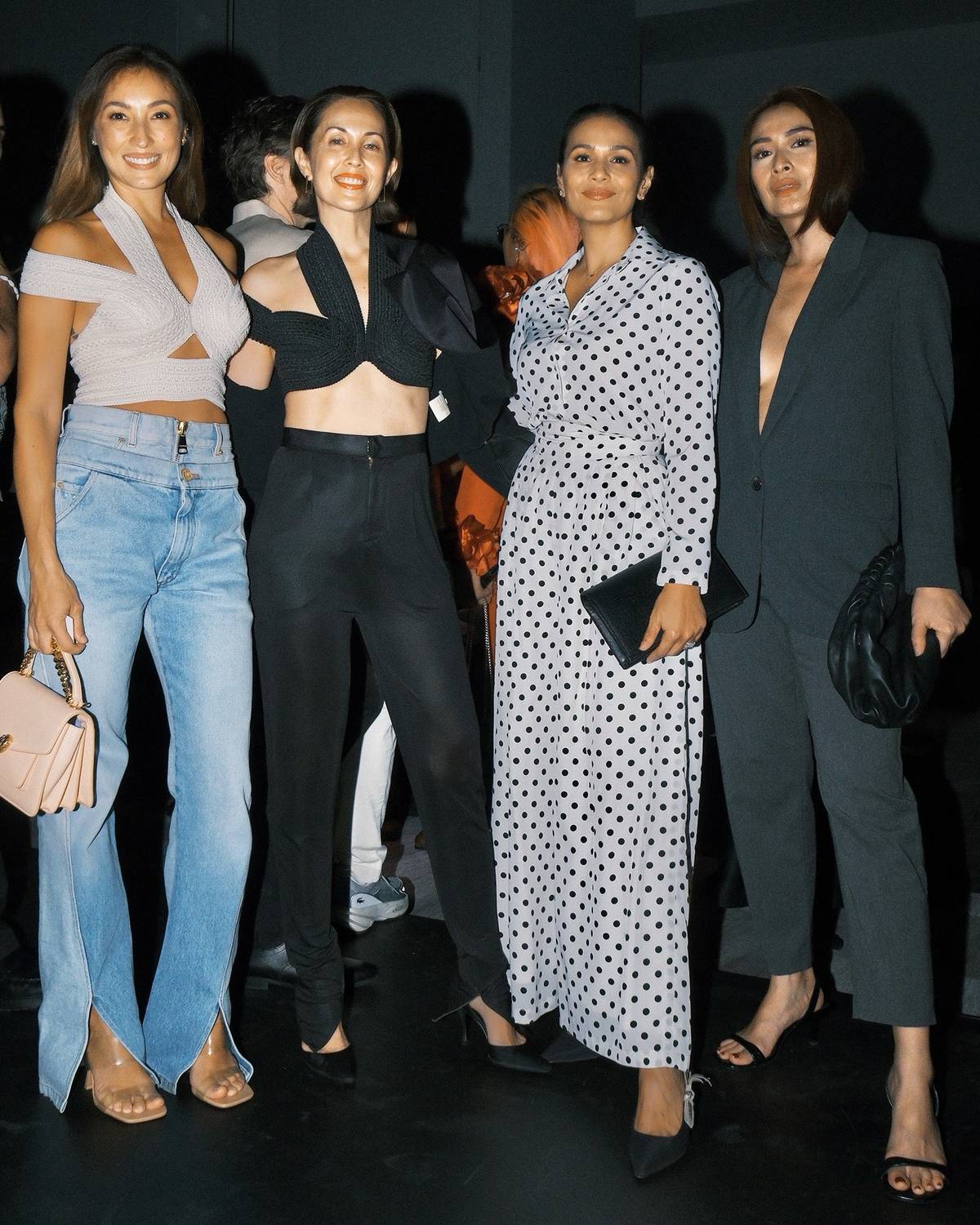 Solenn Heussaff, Teresa Herrera, Isa calvados and Phoemela Barranda.