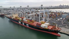 Victoria International Container Terminal welcomes enhanced Wallaby Service