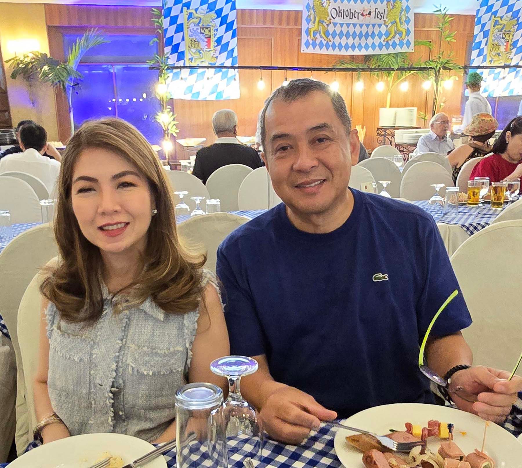 Melanie and Oscar Tan Jr.