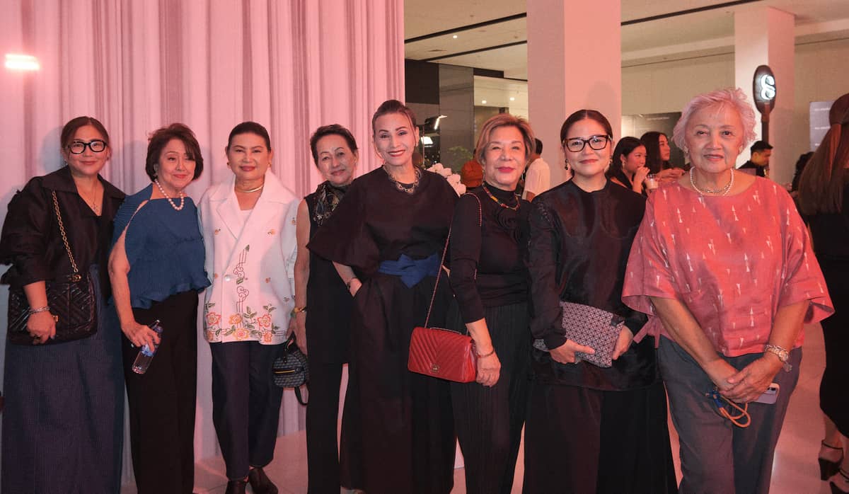 Venisse Laurel, bebot laurel,Marian Ong, Ditas Chua, violet Romero, tina laurel, gela laurel & Francy Pascual.