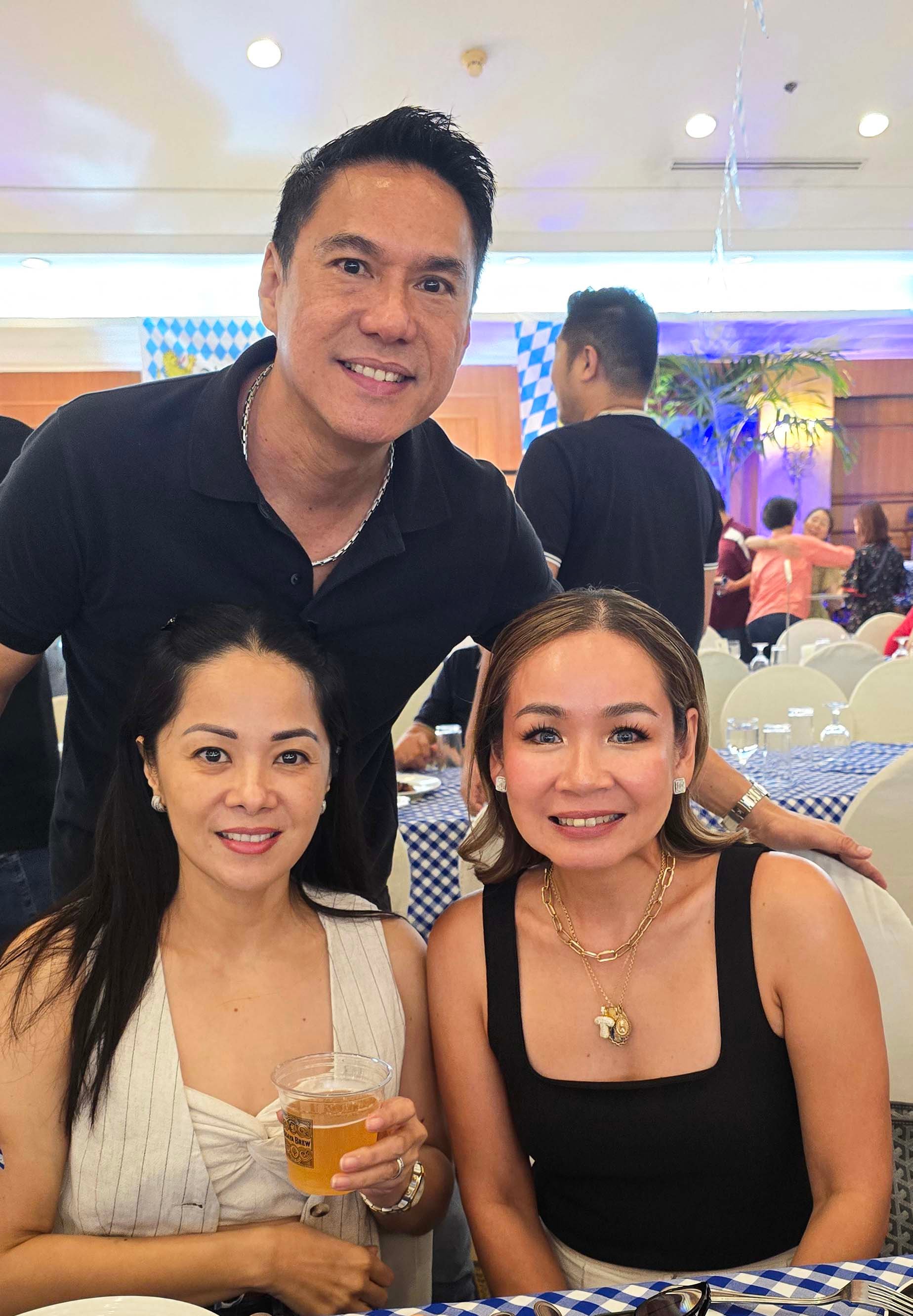 Francis and Angel Llaban with Tet Ko.