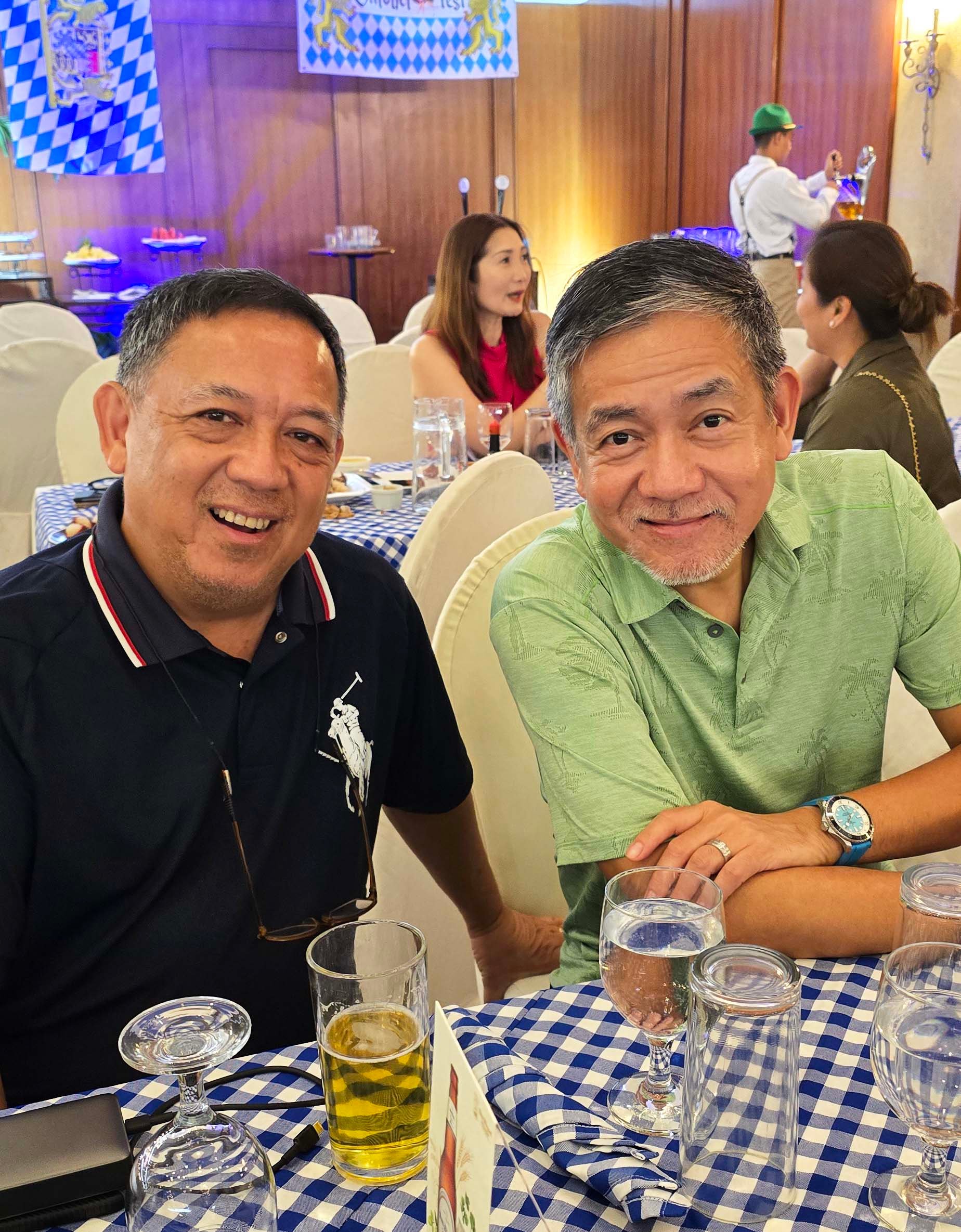 Jimmy Escaño and Ike Sabarre.