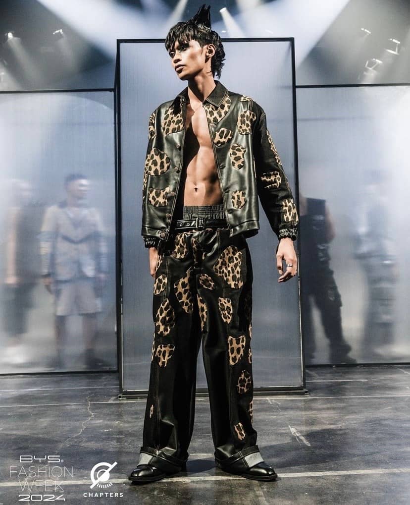 Central to his collection was an exploration of animal prints.