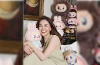Marian Rivera with her Labubu collection