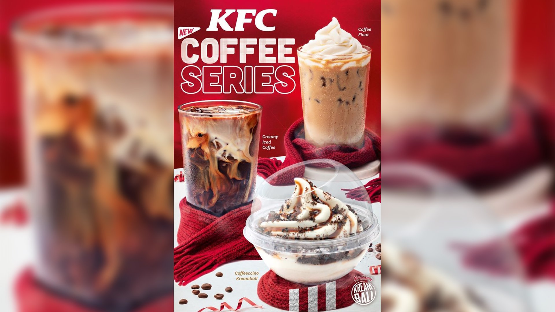KFC drops 3 new coffee drinks