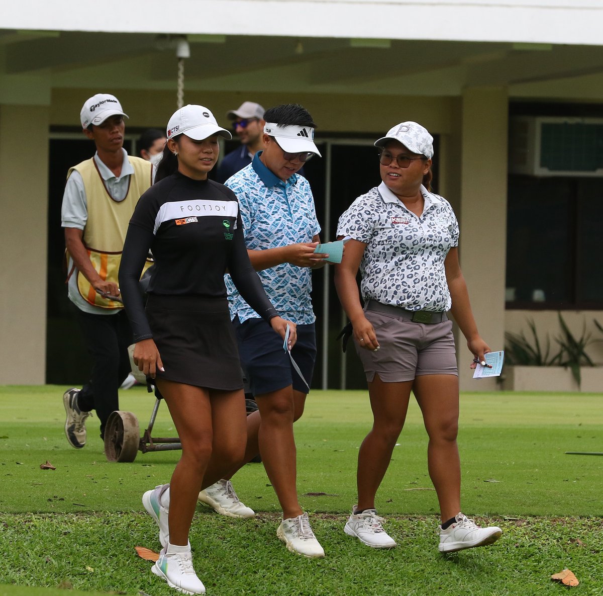 Sarah stays in front as typhoon ‘Kristine’ shortens tourney