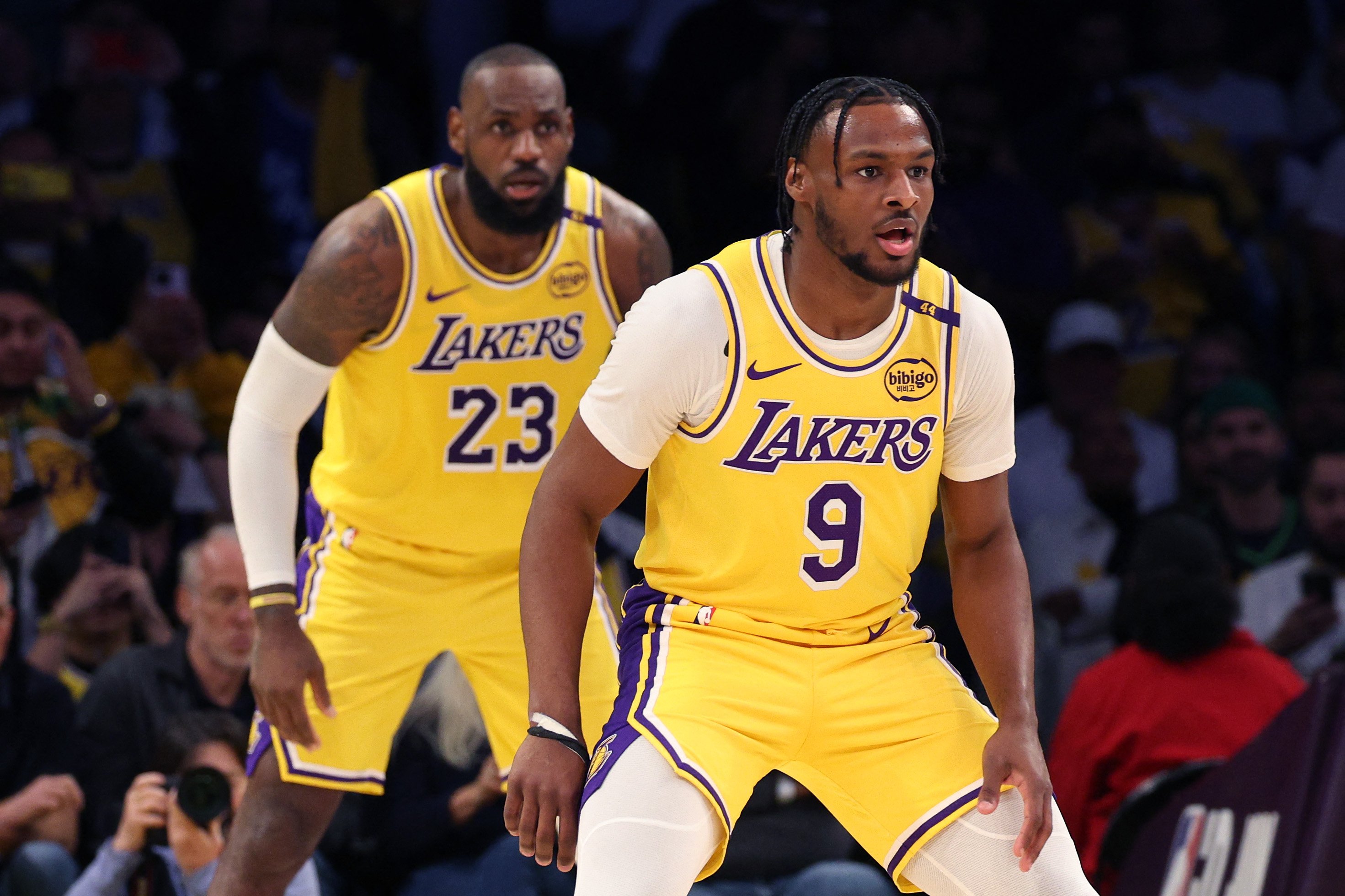 NIGHT TO REMEMBER: LeBron, Bronny make historic NBA appearance