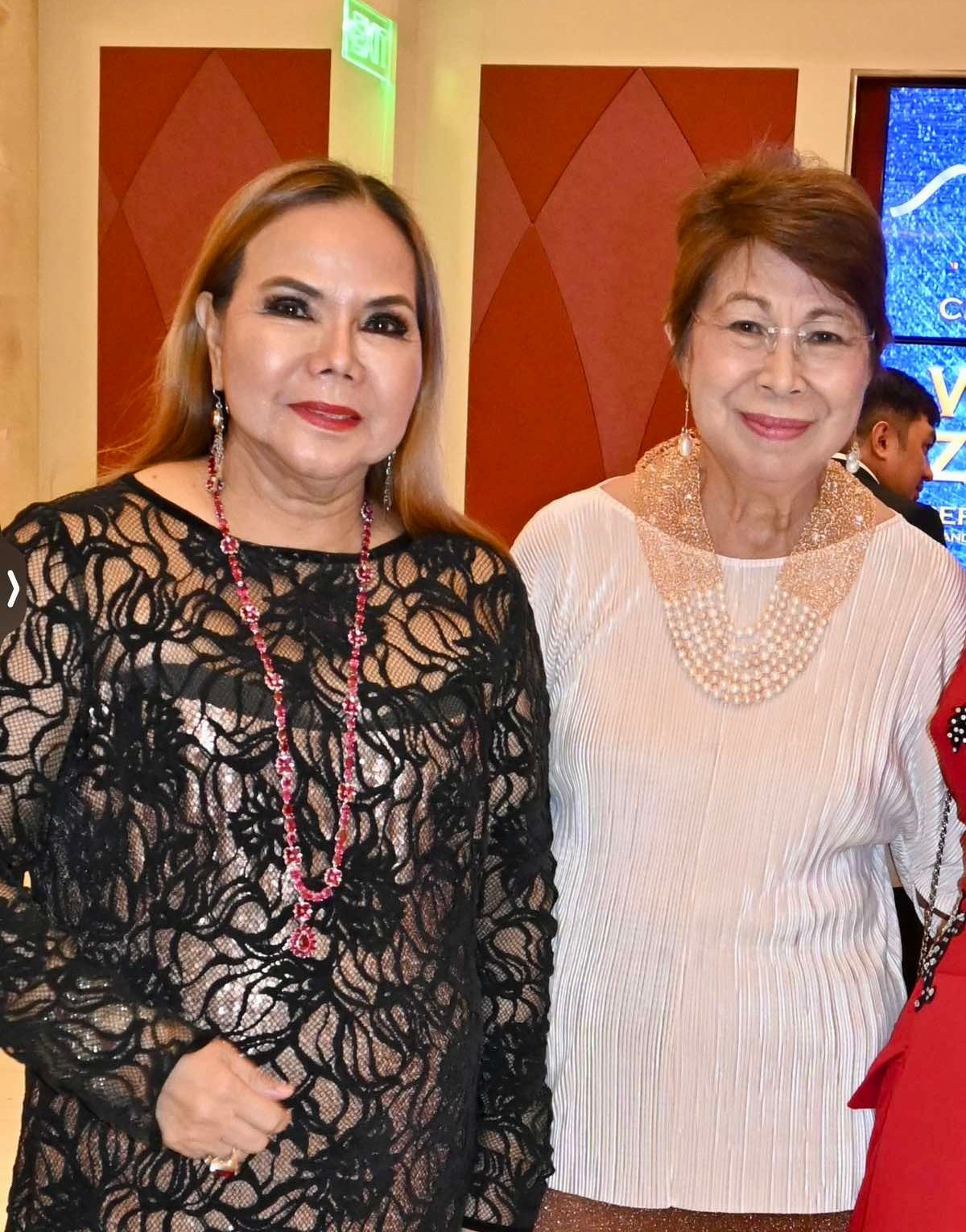 Marissa Fenton and Roselle Rebano.