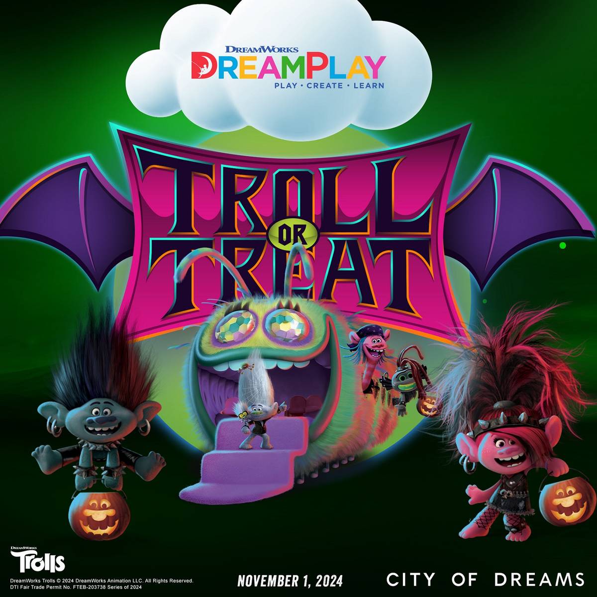 Full of treats and prizes, DreamPlay’s Troll or Treat is a not-to-be-missed Halloween event.
