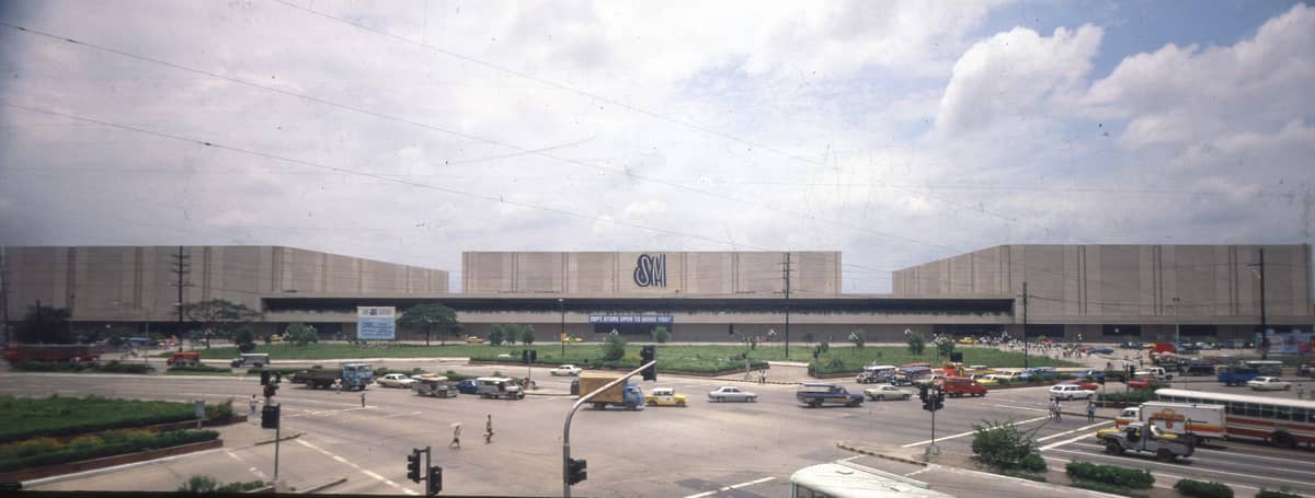 SM North Edsa was a towering presence in Quezon City in 1985 — a place where people converged and to shop and enjoyed family bonding.