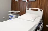 hospital bed stockphoto