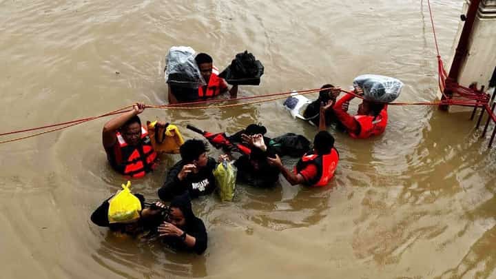 Disaster responder nasawi habang nagre-rescue