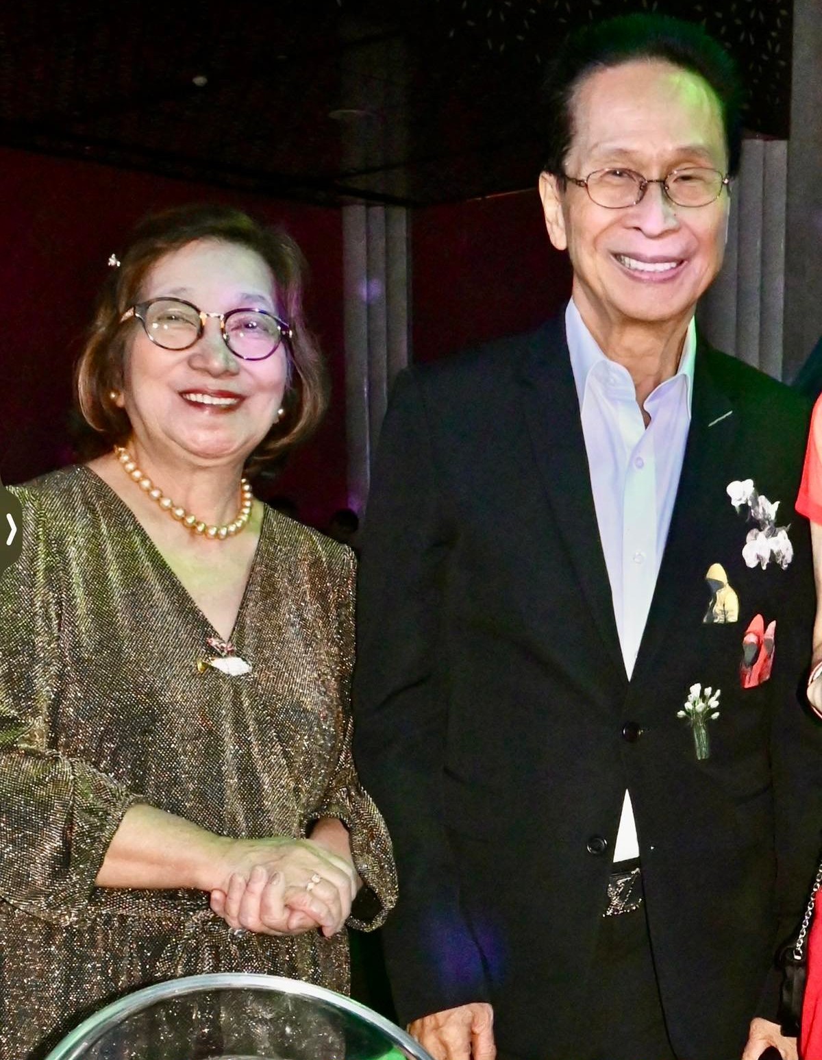 Dra Araceli and Atty Salvador Panelo