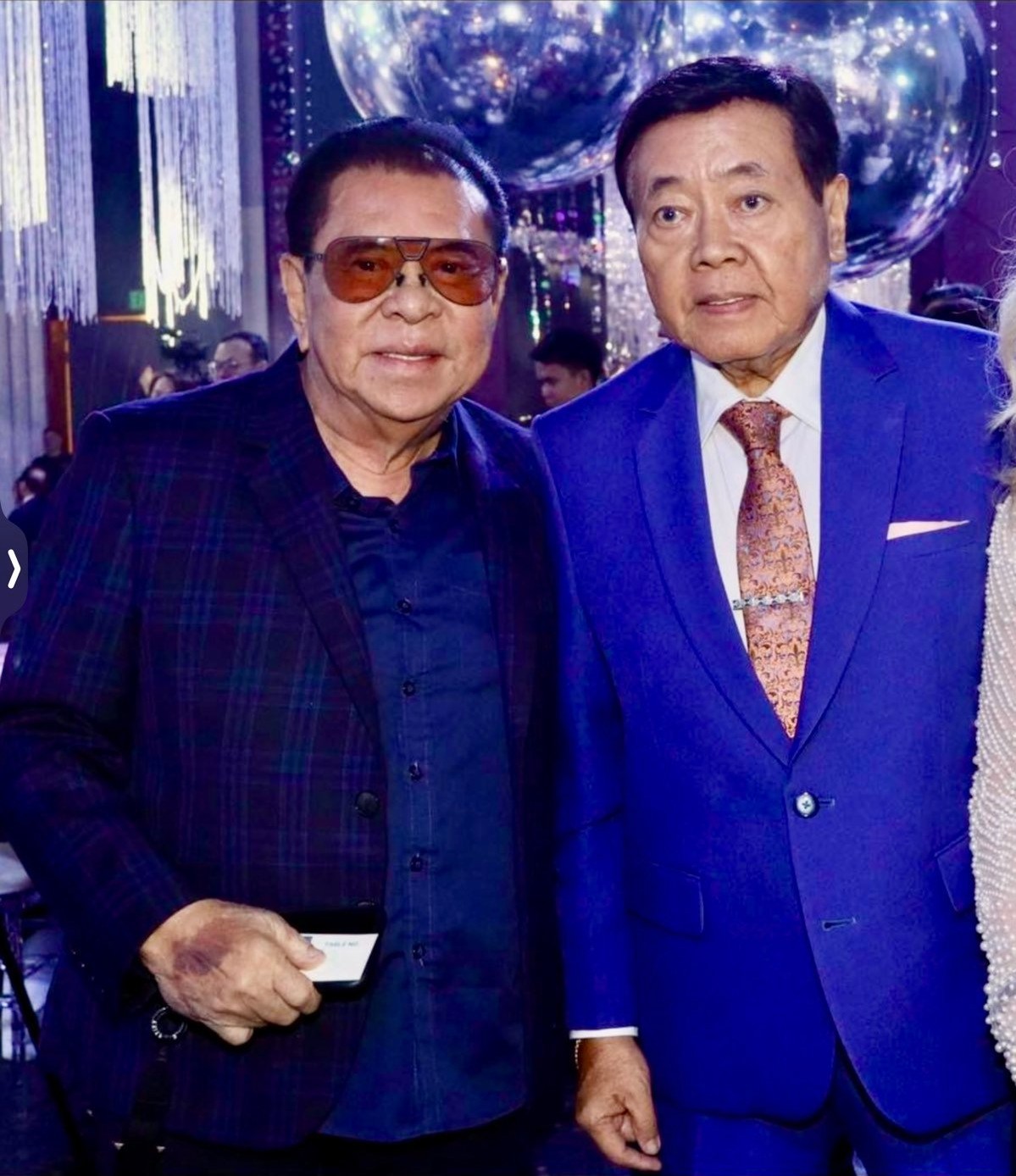 Chavit Singson and Ambassador Victor
Garcia.