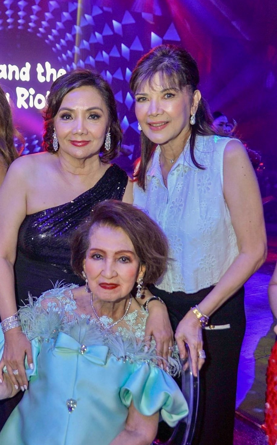 Nene Leonor, Alice Samson and Jean Saburit.