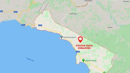 Google map of Sultan Naga Dimaporo, Lanao del Norte.