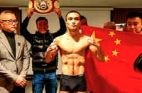 Zhu Dianxing (middle) is making sure that crucial information regarding his training program will not be leaked to Pedro Taduran’s camp ahead of their IBF minimumweight title fight on 23 November in South Korea.
