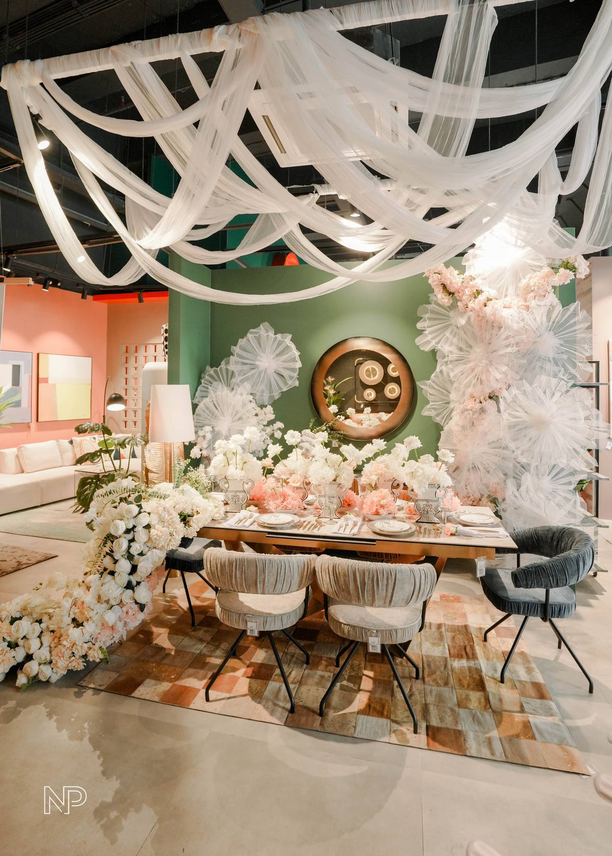 Dining Room by Teddy Manuel.