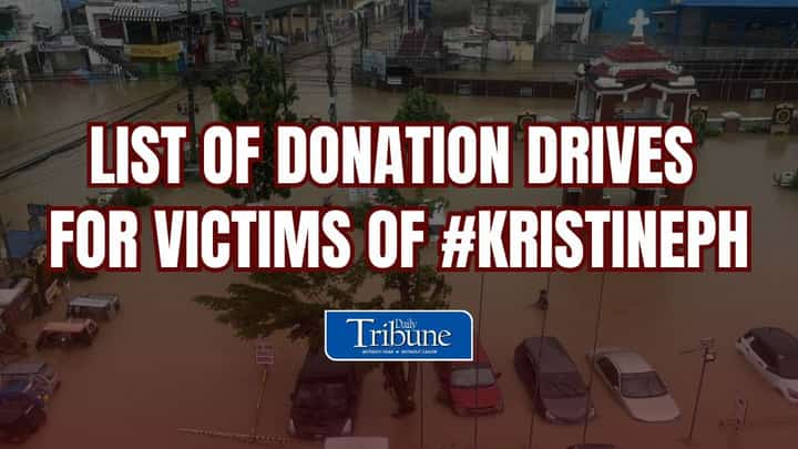 List of donation drives for victims of #KristinePH