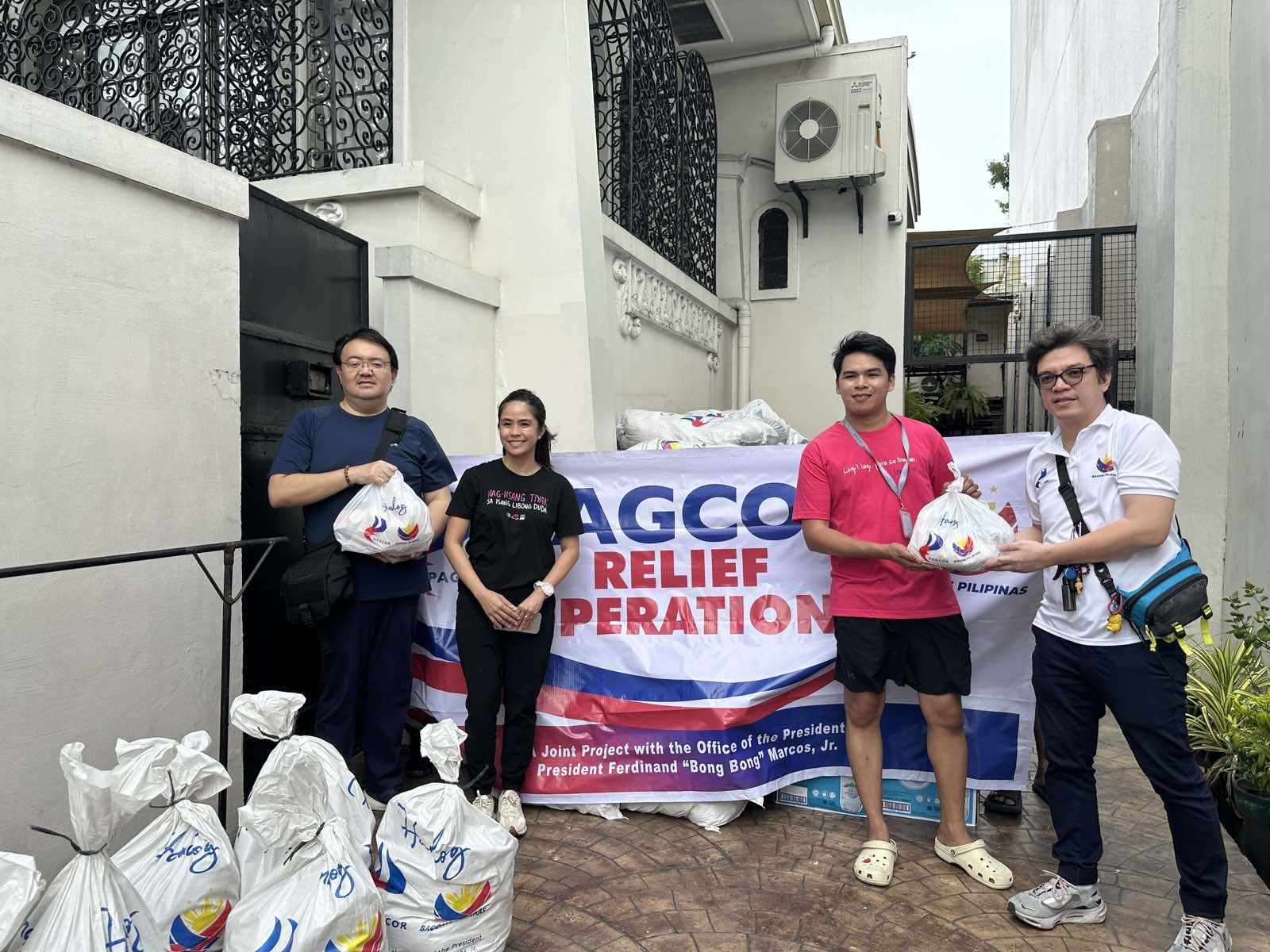 PAGCOR’s relief drive for Kristine-hit areas ongoing