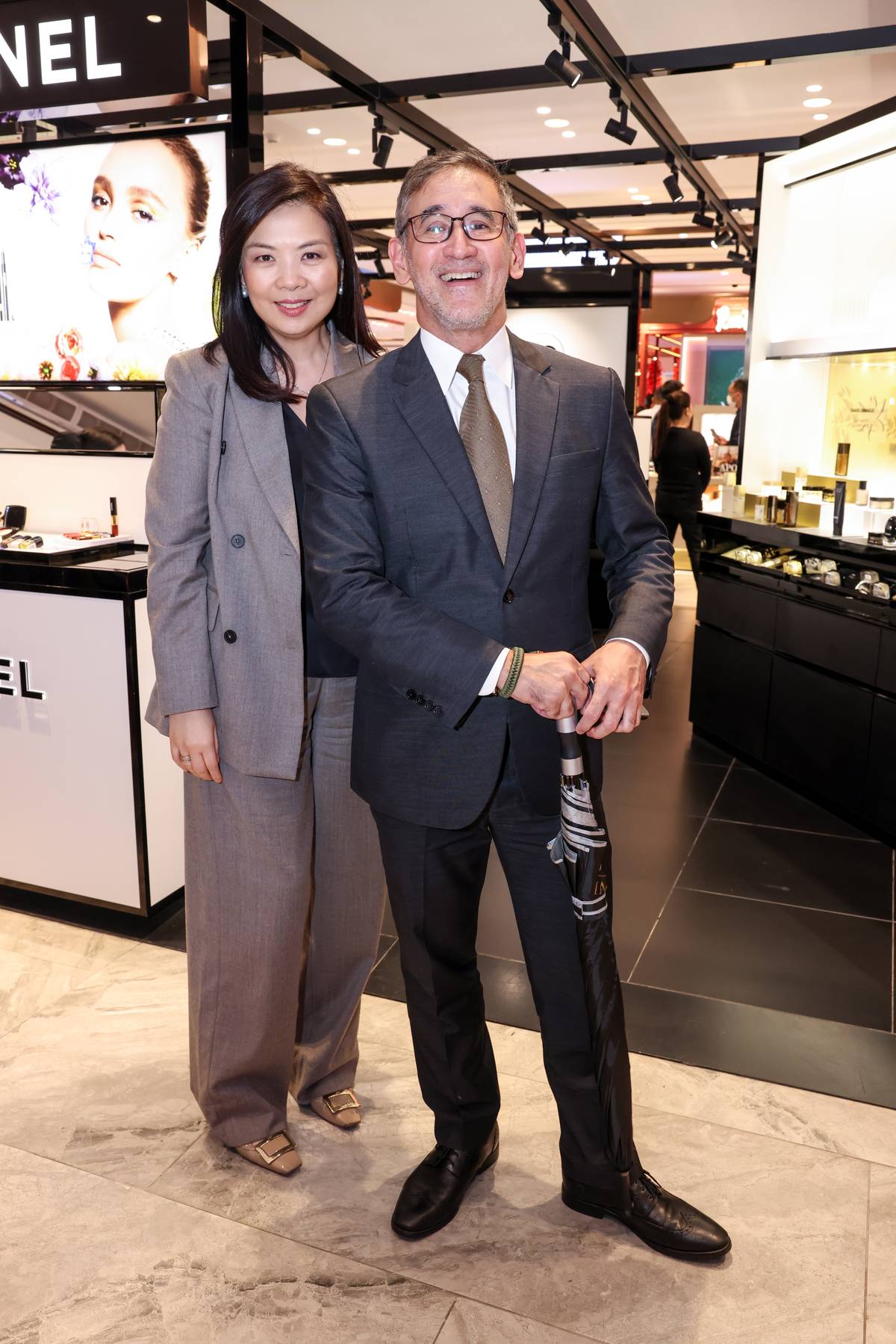 Stephanie Chong and Mariano Garchitorena.