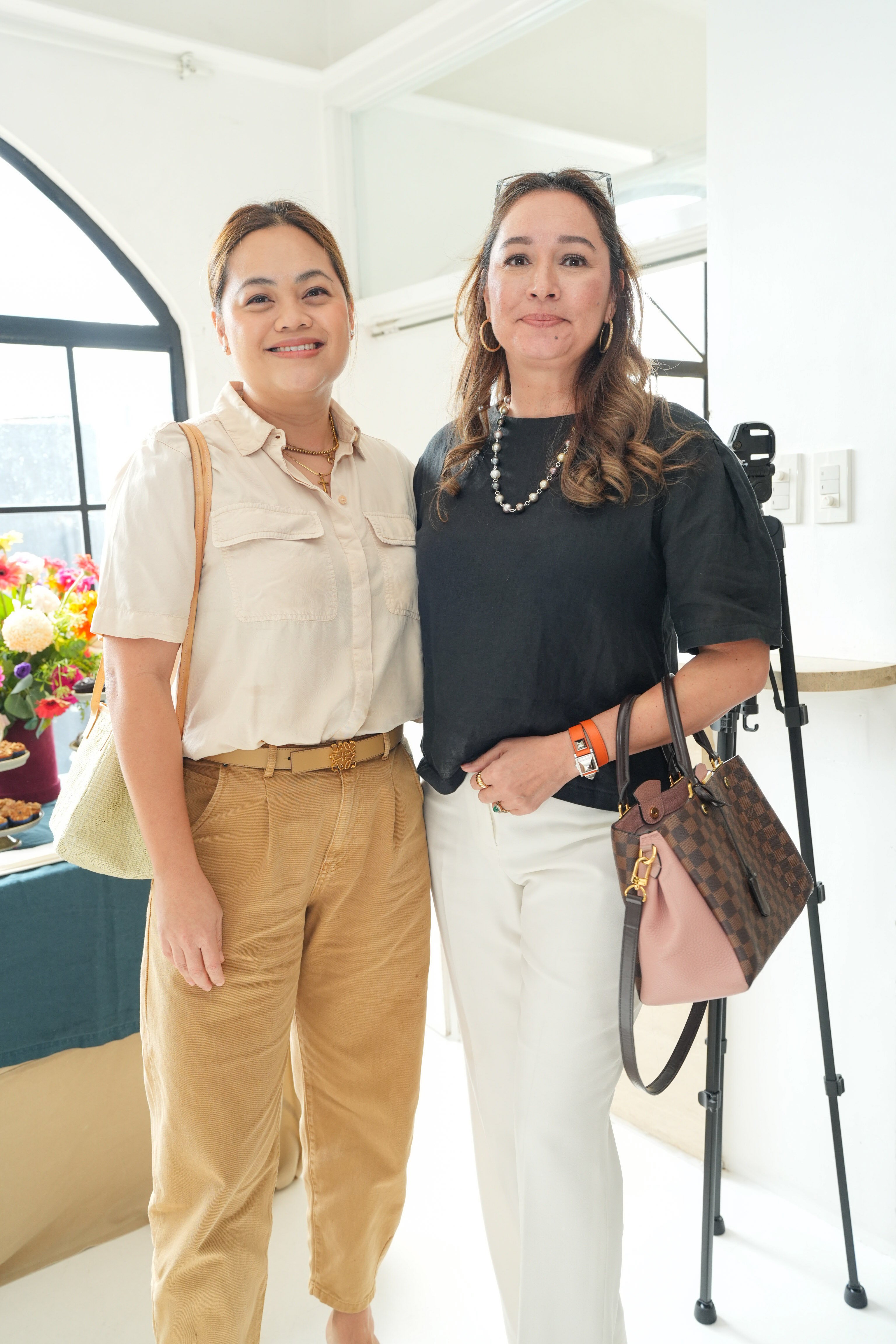 Bianca Santiago and Michelle Aventajado