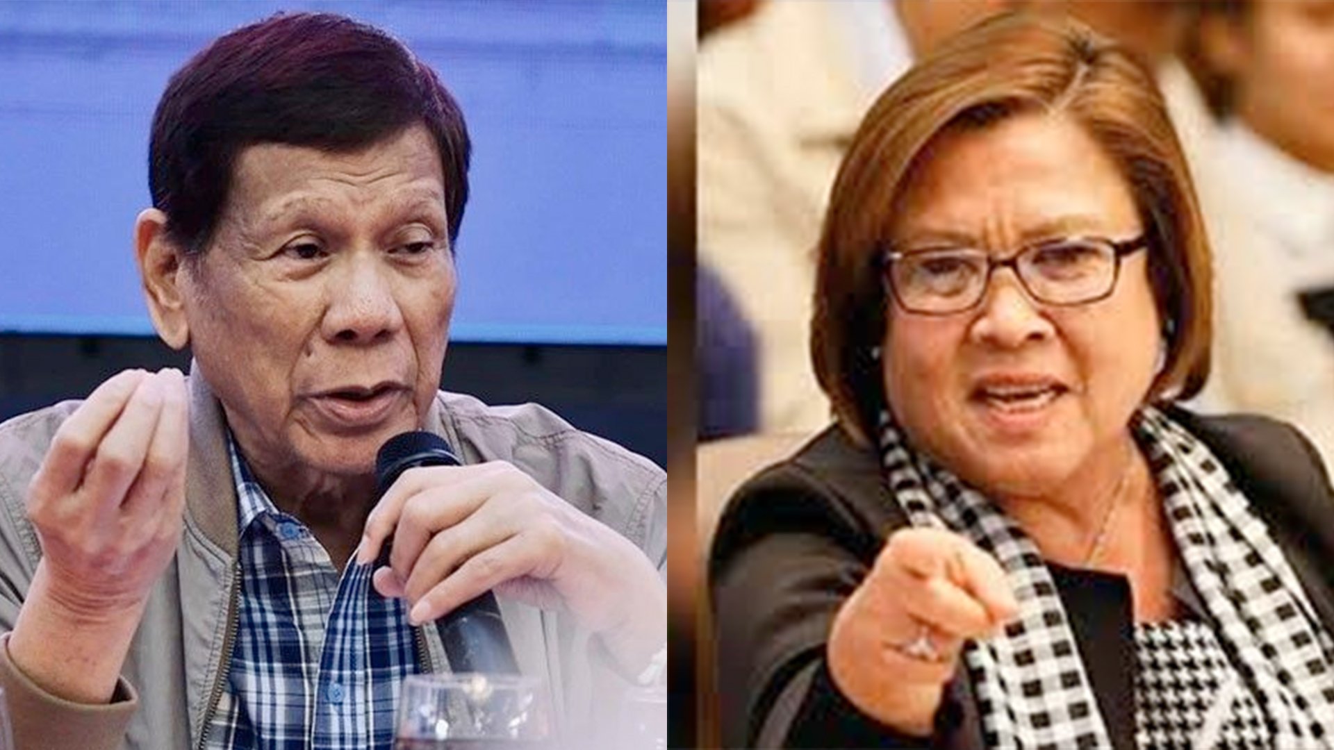 Duterte, De Lima face off at Senate