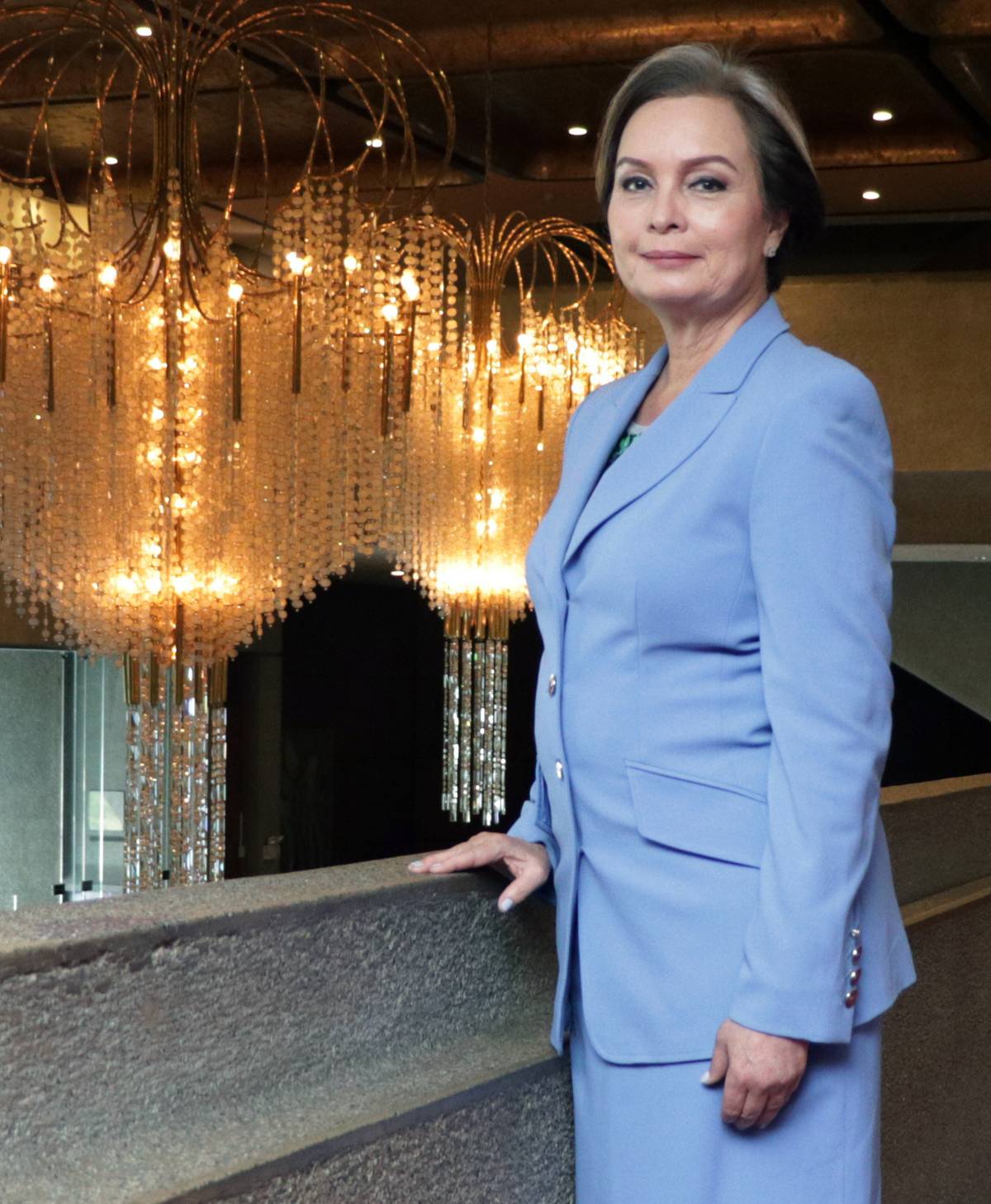 Margie Moran Floirendo, vice chairman of CCP and president of Philippine Philharmonic Orchestra Society, Inc.
